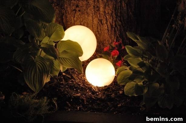 DIY Glowing Orbs