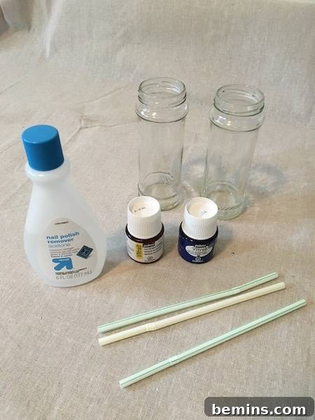 Dying glass supplies
