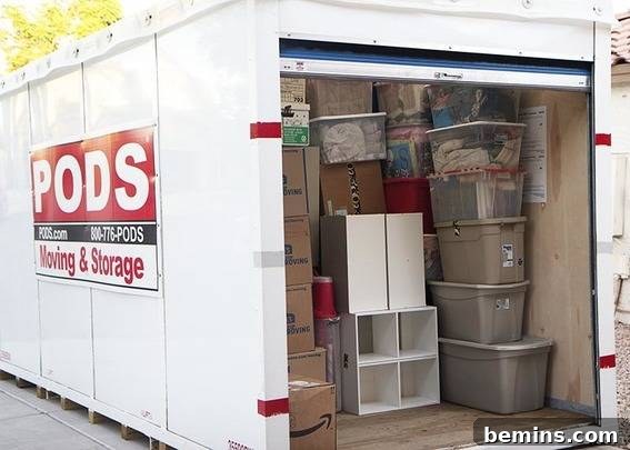 Effortless Moving 15 Tips for a StressFree Relocation 12 15 Tips For A Stress Free Move - Portable Storage Unit POD