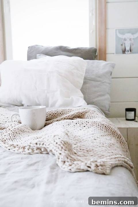 Effortless Moving 15 Tips for a StressFree Relocation 15 A bed with a coffee cup on it - First Night in New Home