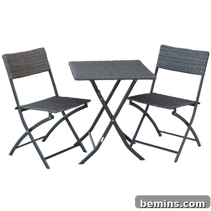 Simple Folding Outdoor Table for Easy Storage