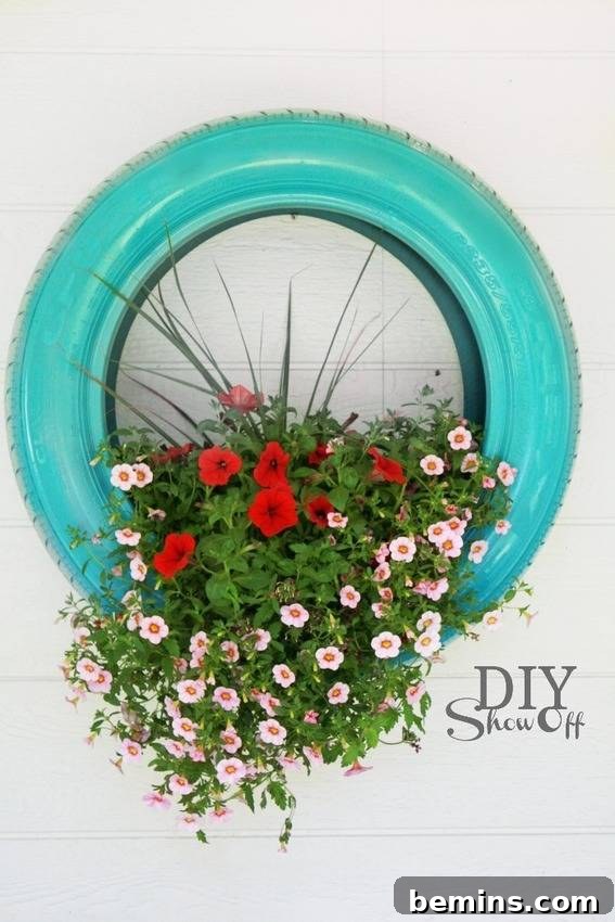 Repurposed Tire Furniture
