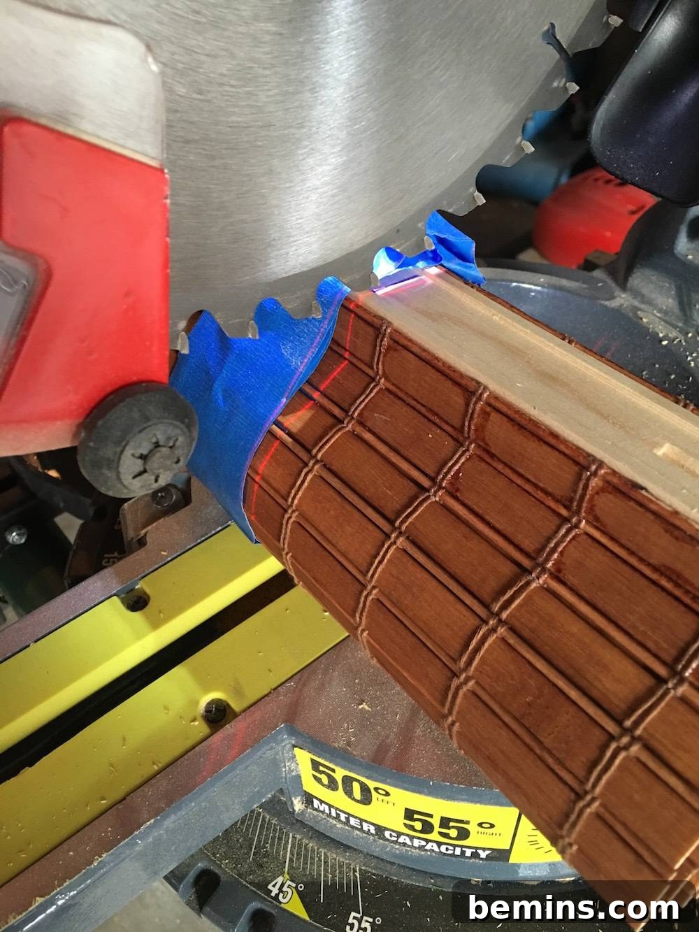 Securing Cords with Tape
