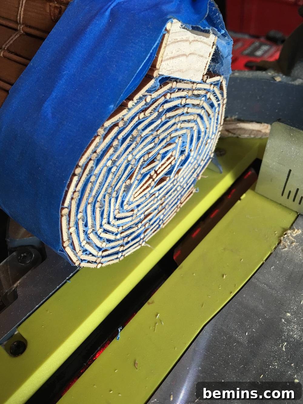 Cutting the Rolled Shade
