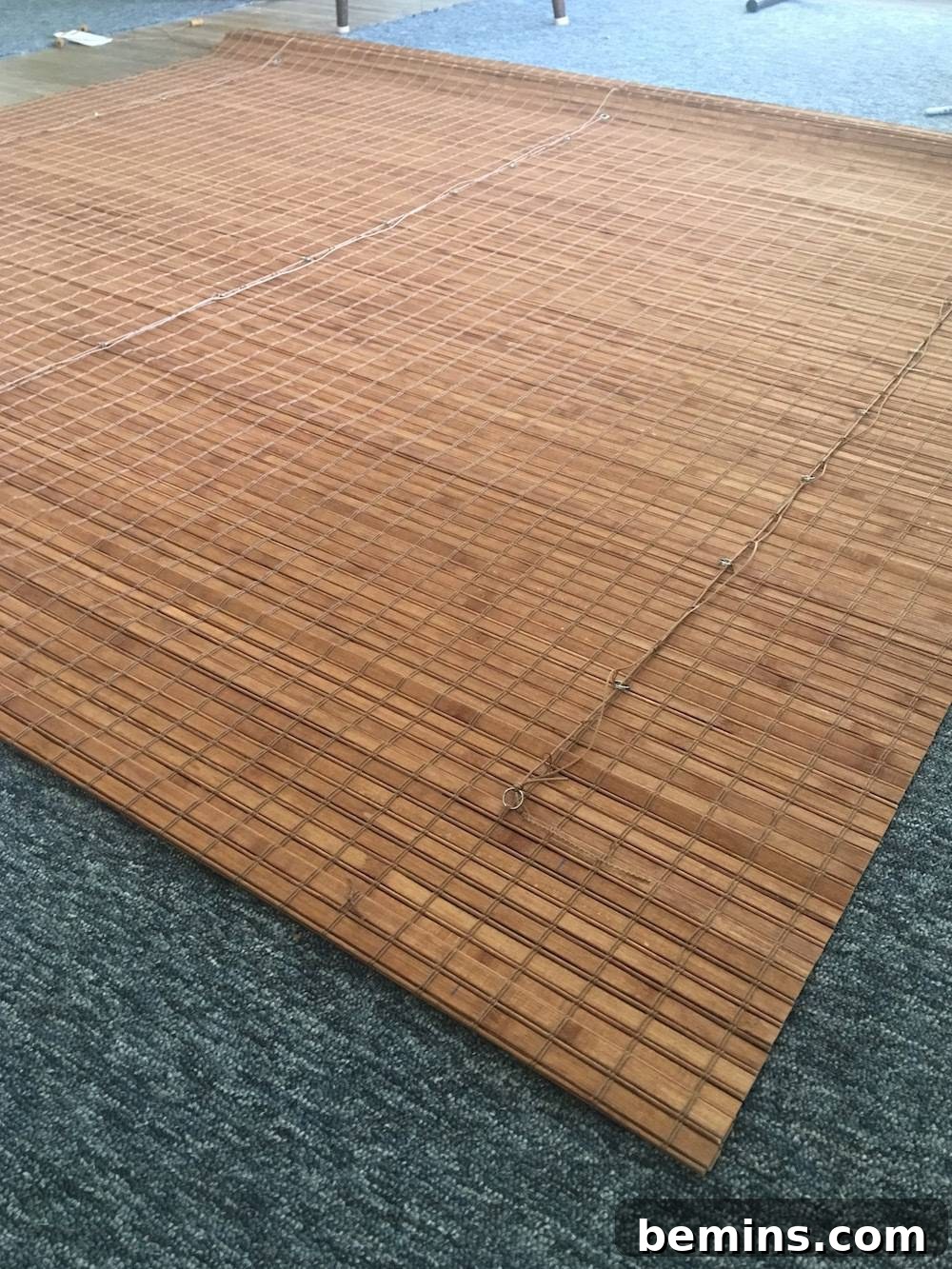 Bamboo Shade Ready for Cutting