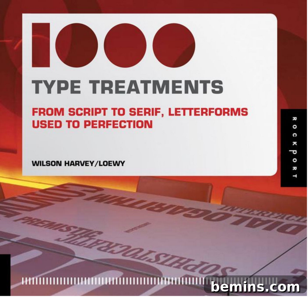 1000 Type Treatments by Wilson Harvey