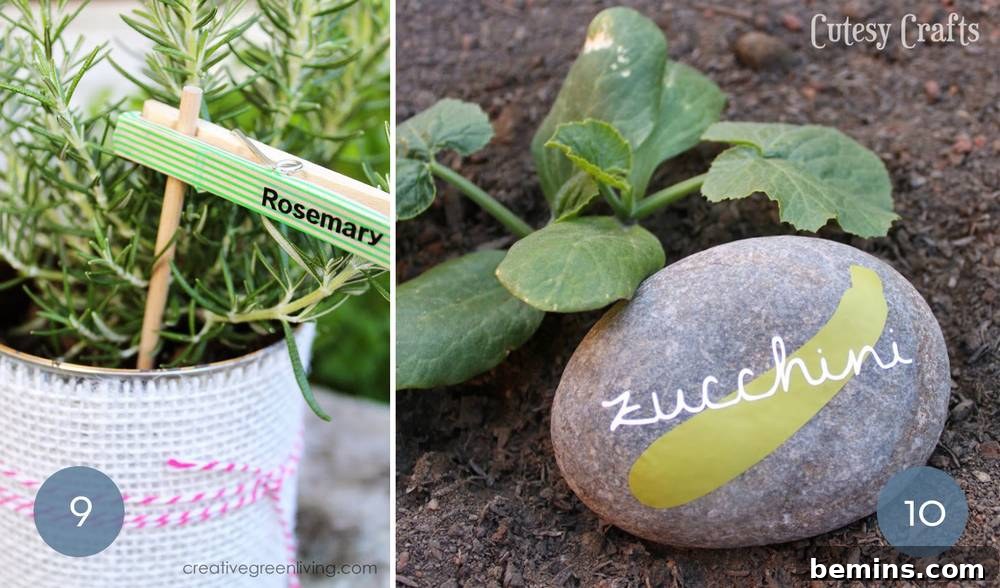 Creative DIY Plant Markers to Spruce Up Your Garden 7 DIY Plant Markers: Twig Plant Markers
