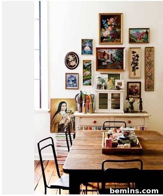 Curated Collection: Creating a Gallery Wall with Thrift Store Finds