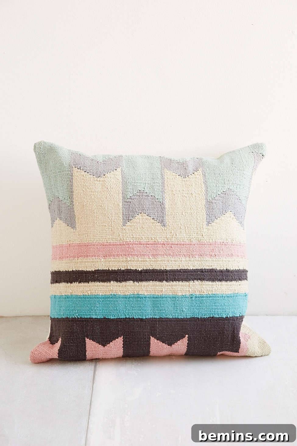 Plum & Bow Ankara Kilim Pillow