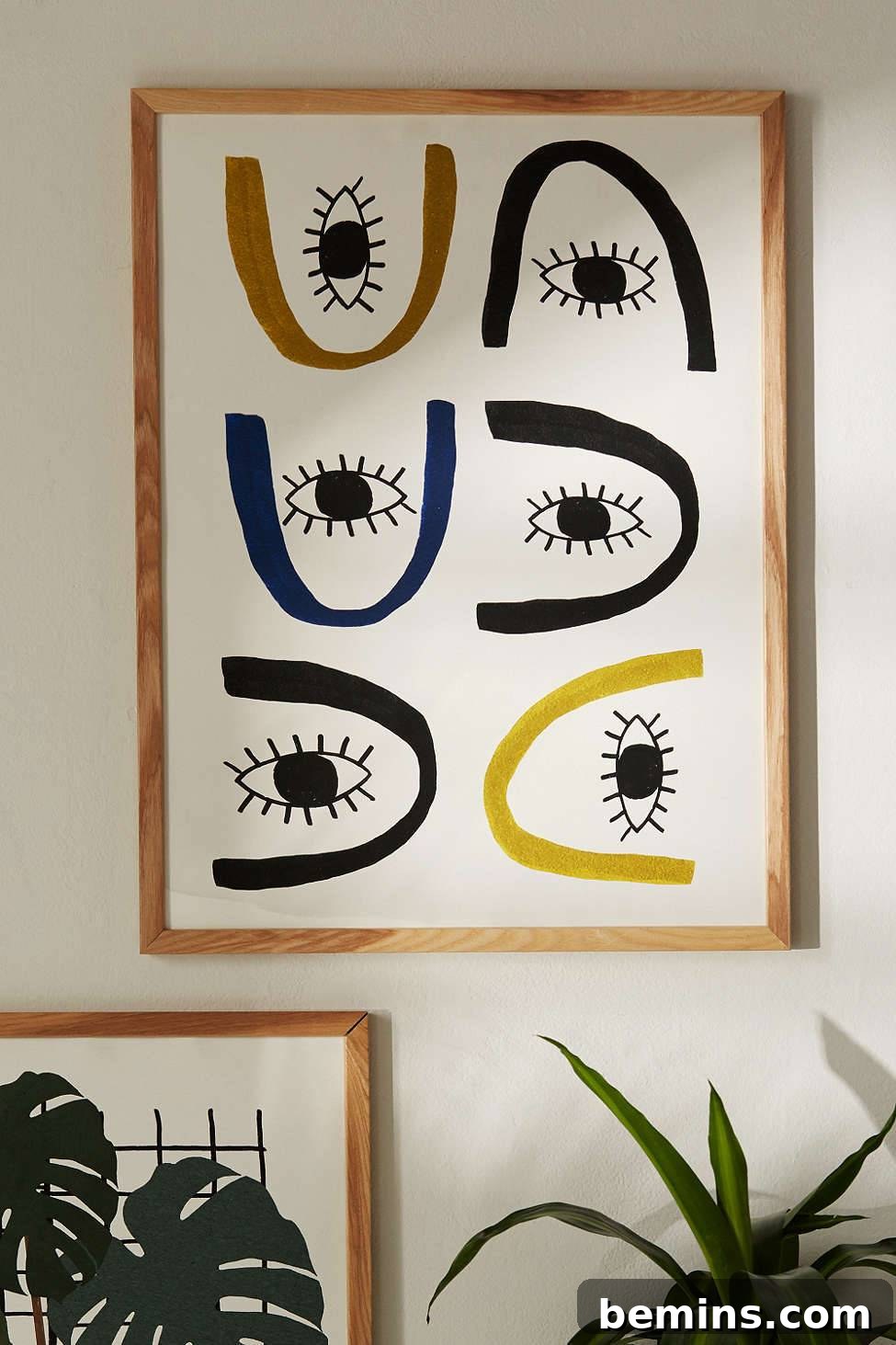 Seventy Tree All Eye Art Print