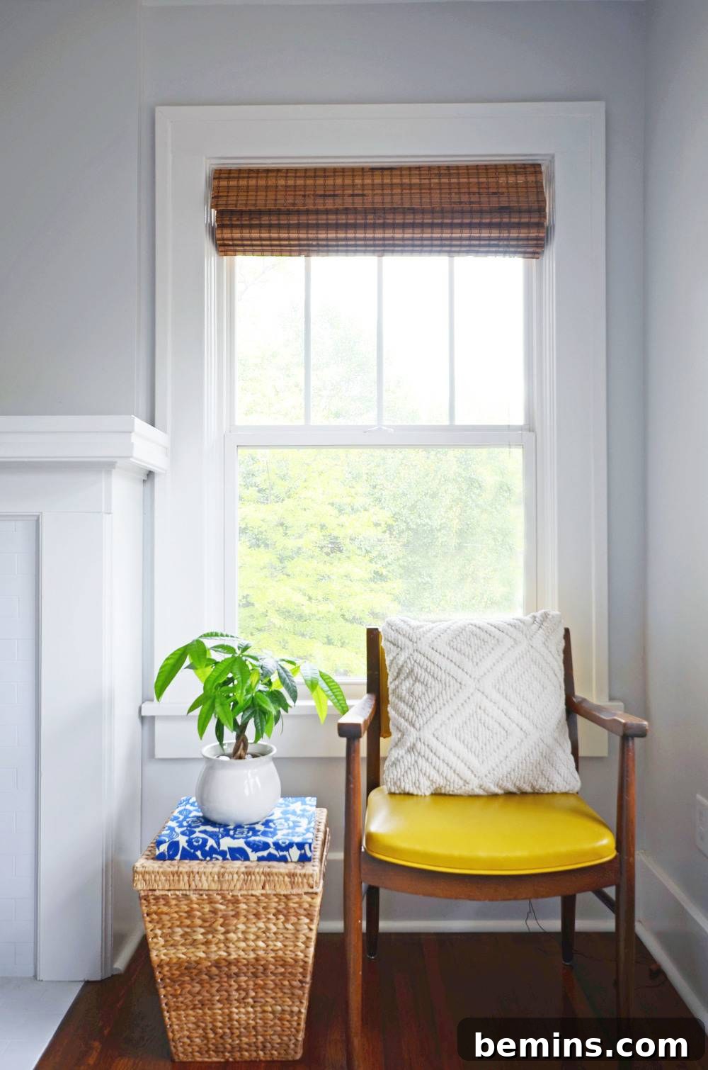 Simple Window Treatment DIY for Renters