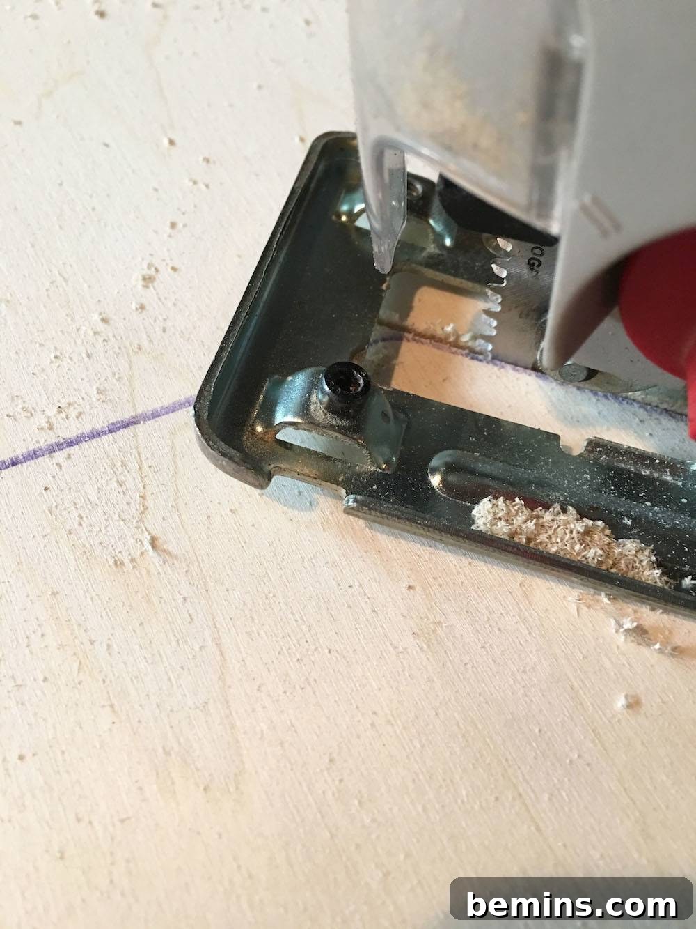 Cutting Wood with a Jigsaw