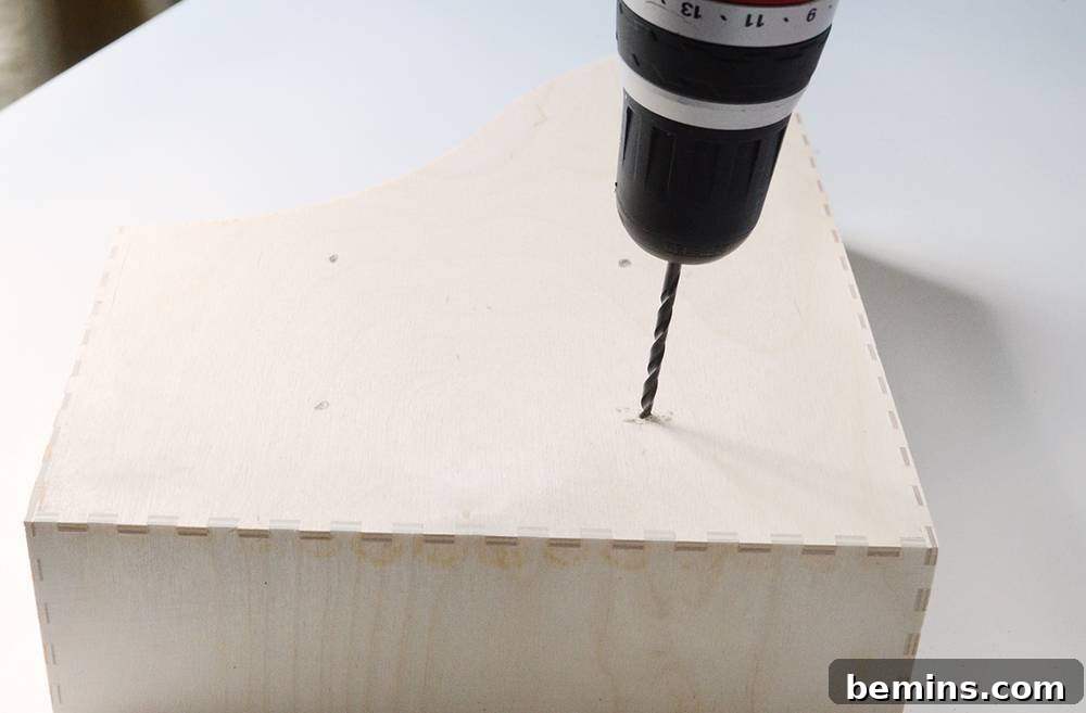 IKEA Hack: Drilling Hanging Holes