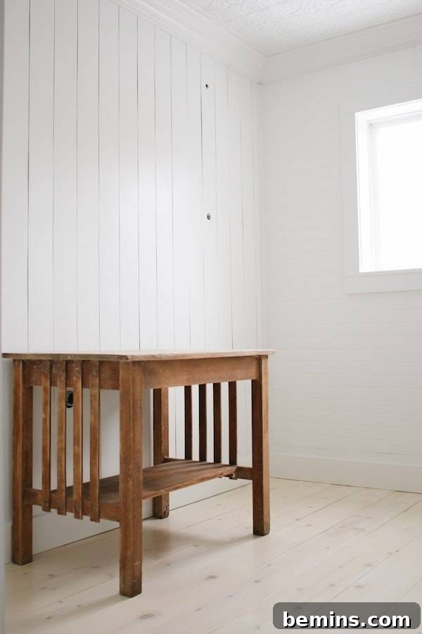 DIY Shiplap Pine Wood Floors