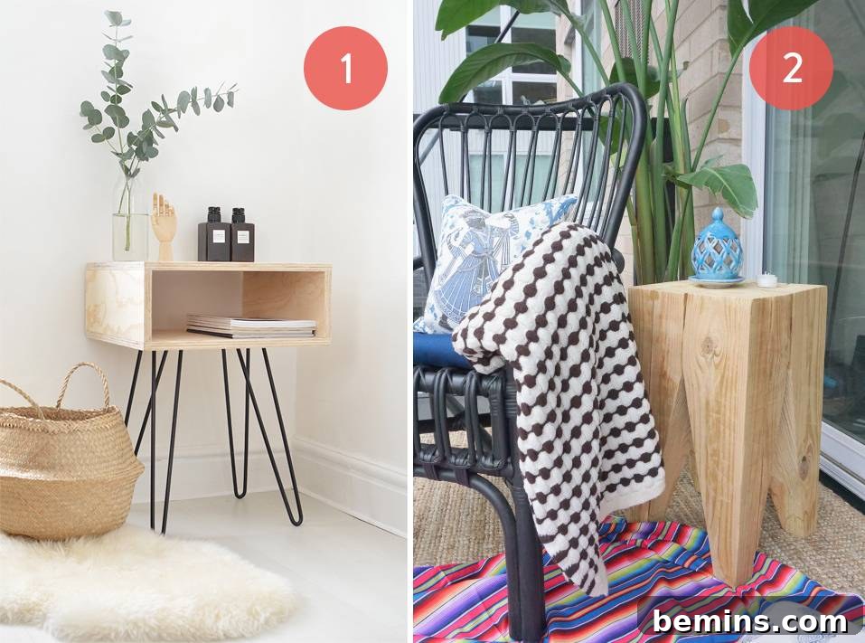 Easy DIY Wooden Accent Table Project