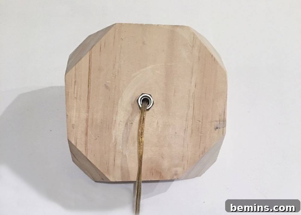 DIY Edison Bulb Table Lamp