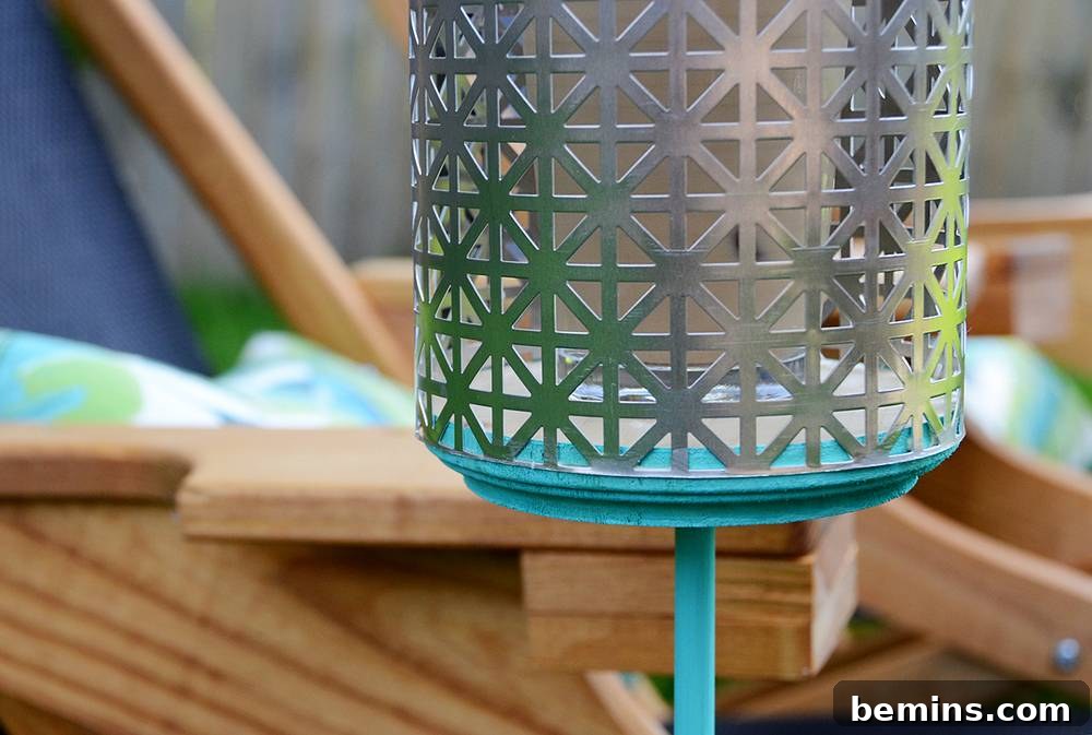 Unique DIY Backyard Drink Holders