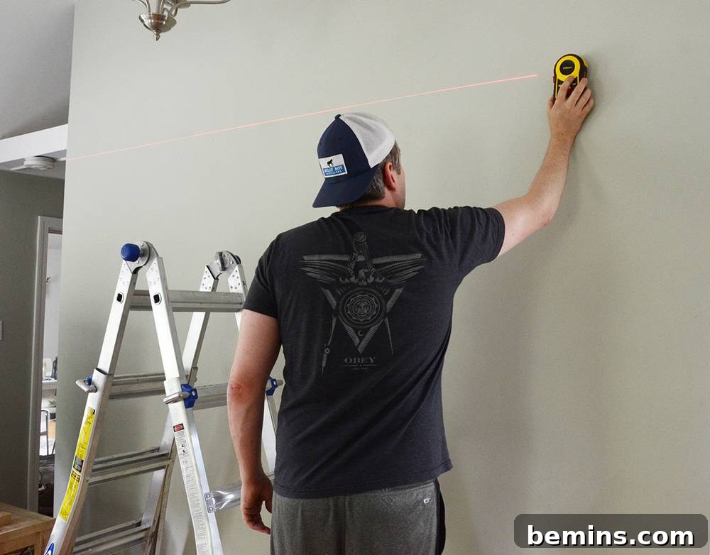 Preparing the Wall for Reclaimed Wood Installation