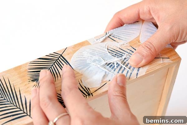 Rubbing Away the Paper to Reveal the Image
