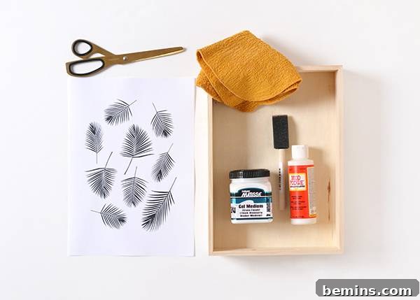 Materials Needed for Image Transfer to Wood