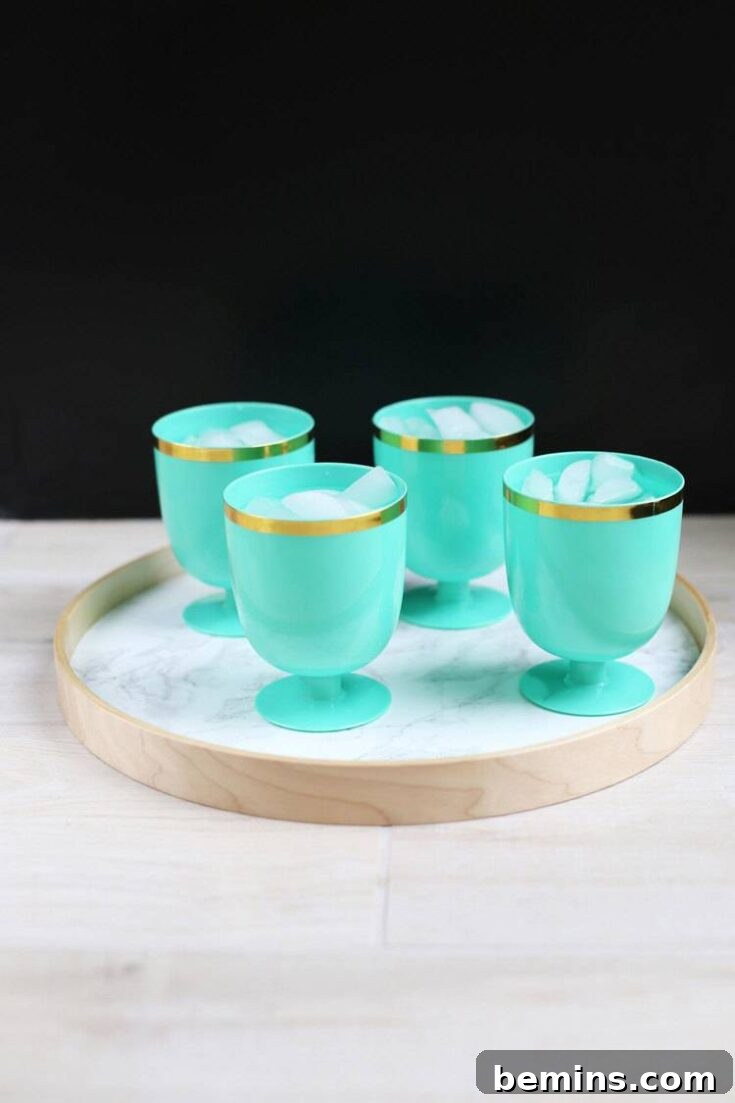 DIY Wood & Marble Tray