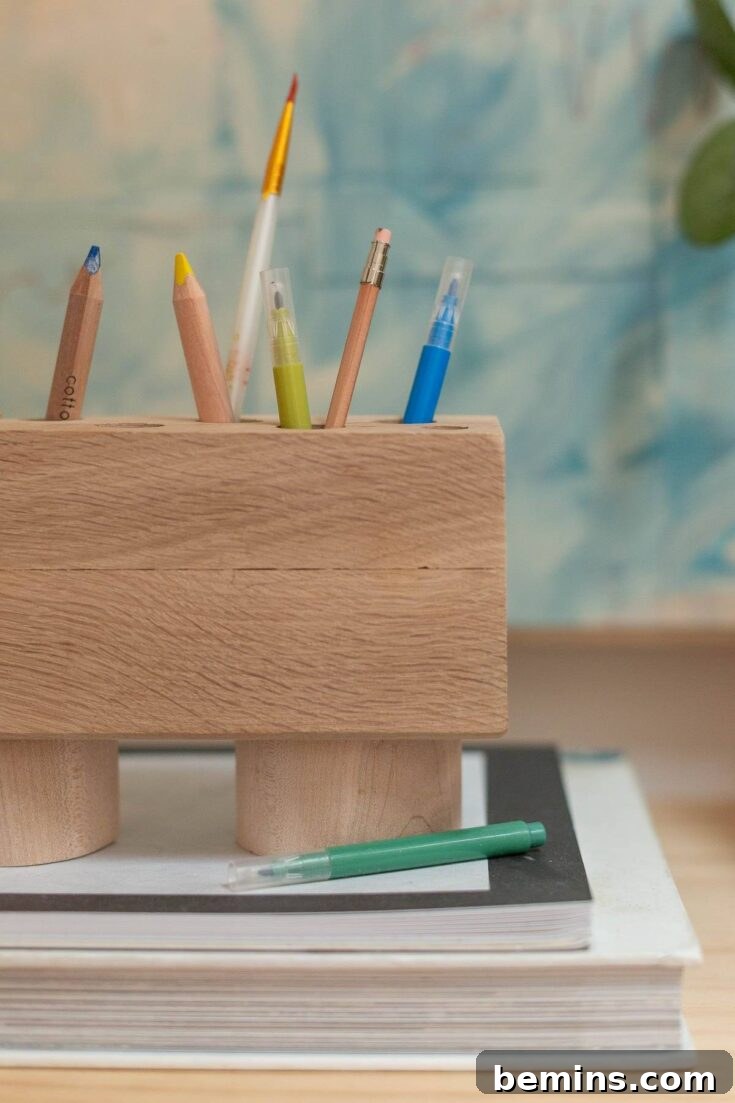 DIY Pencil Holder / Makeup Organizer