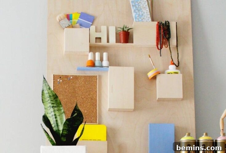 DIY Wall Organizer