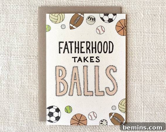 Wit and Whistle Balls Card