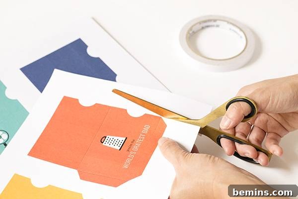 Cut Out the Gift Card Holders