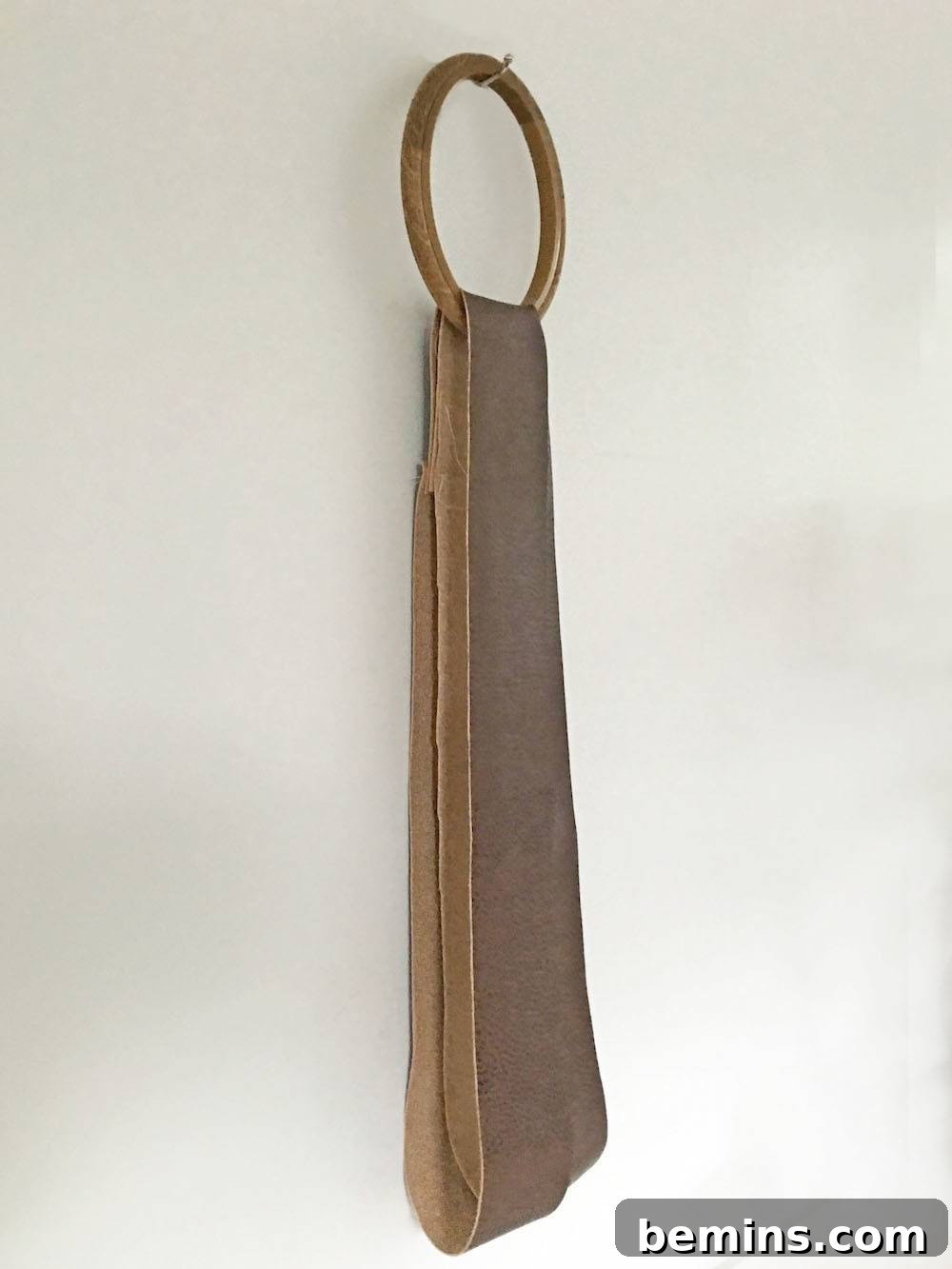 Step 8: Hanging Your Magazine Holder - Back View