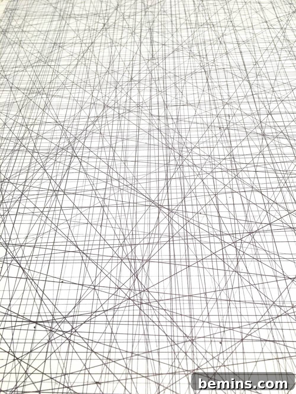 Continued Crosshatching with Ink Pen