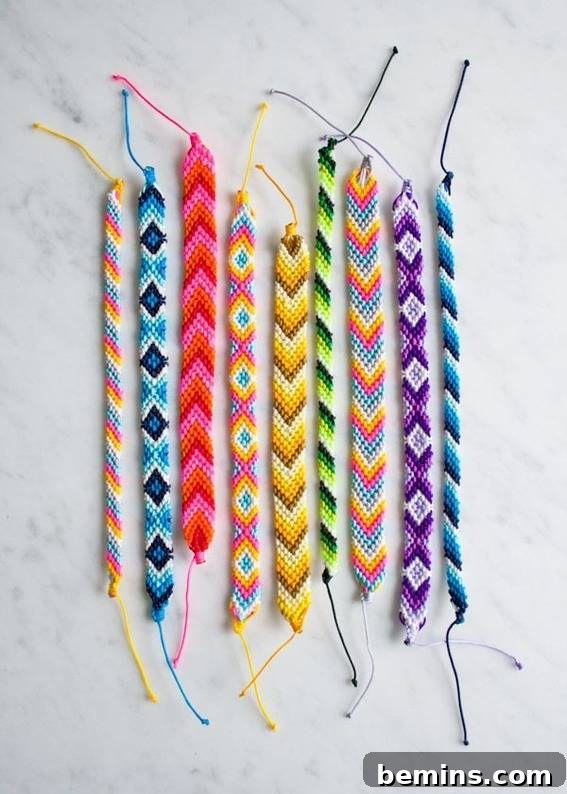 Friendship Bracelets: A Creative Road Trip Craft