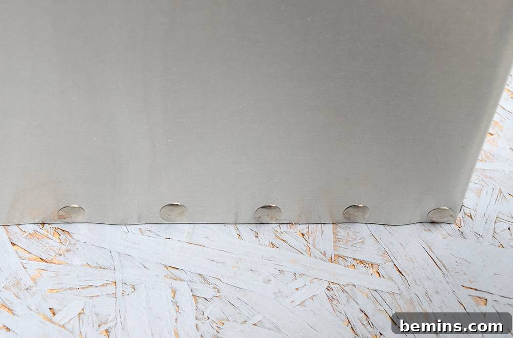 DIY Industrial Metal Storage Box Used for Craft Supplies