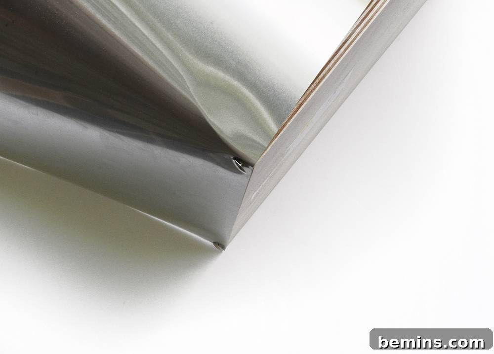 Cutting the Aluminum Flashing for the DIY Storage Box