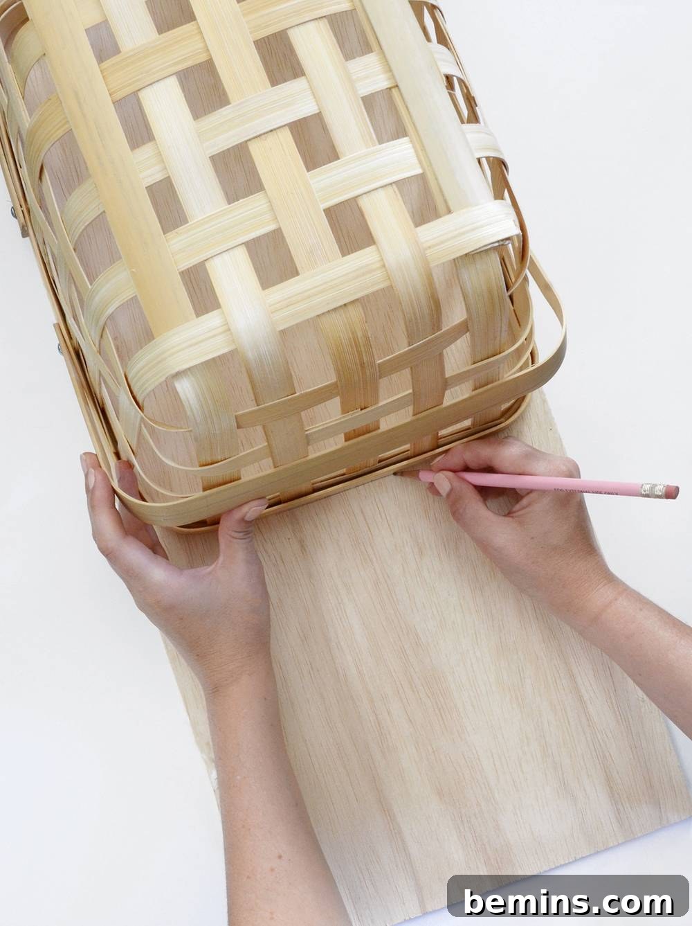 Materials for DIY Picnic Basket