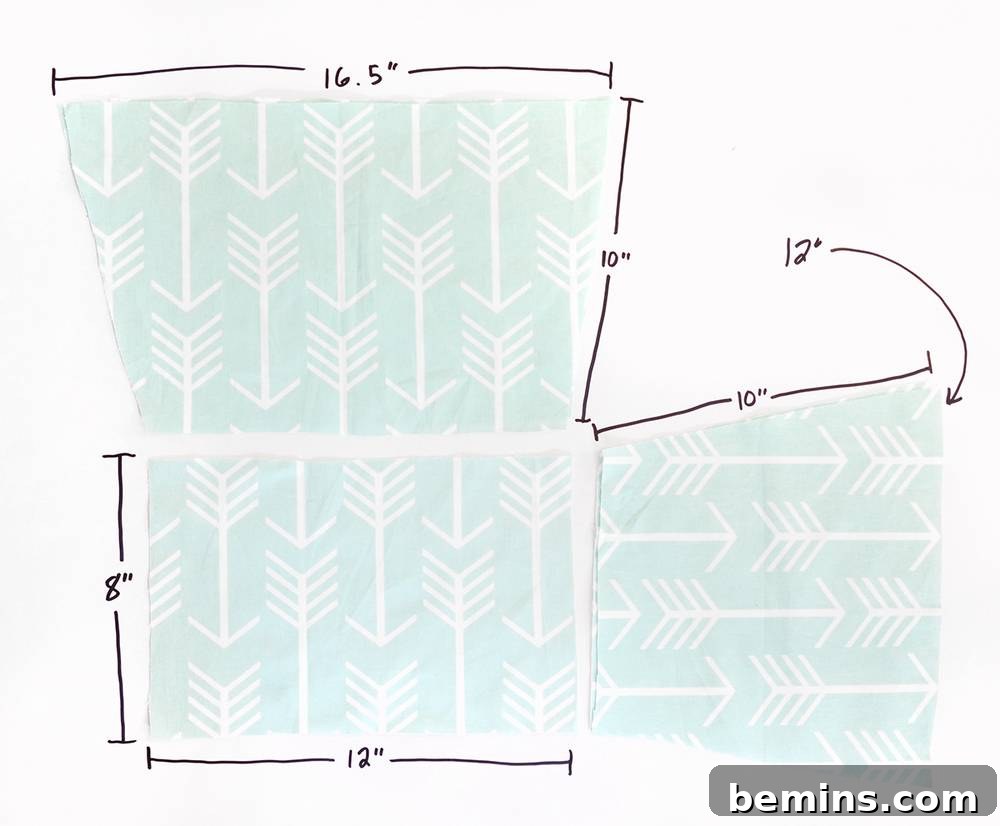 Cutting Fabric for the Lining