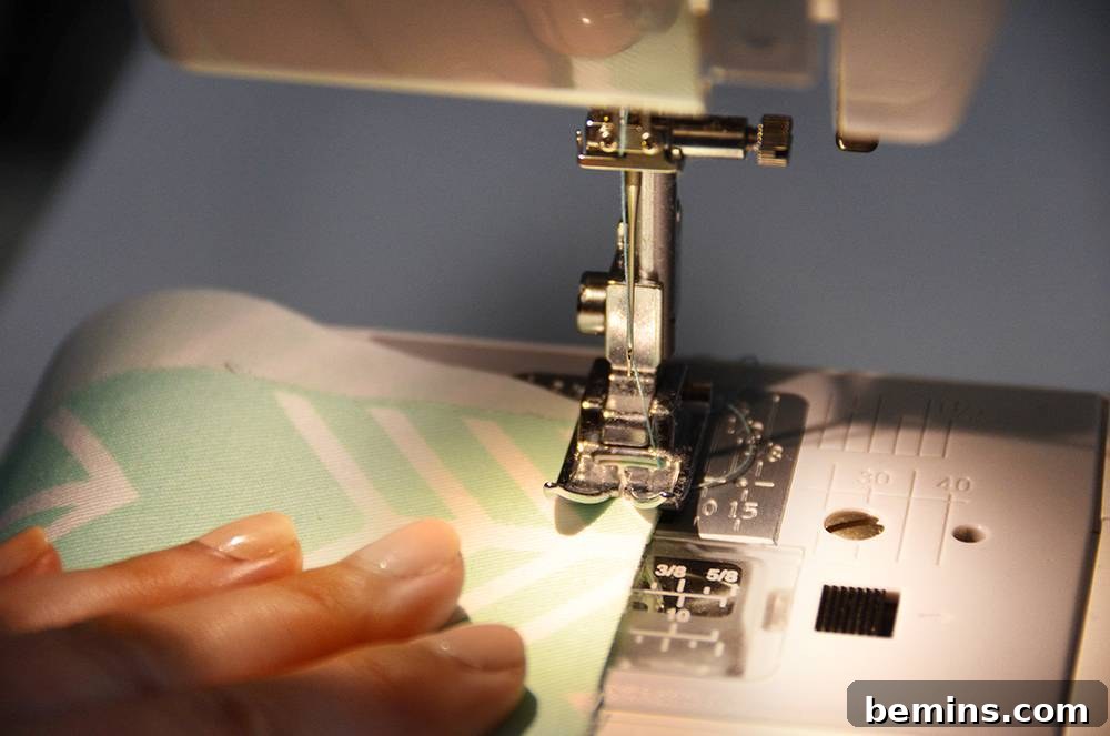 Sewing Fabric Pieces Together