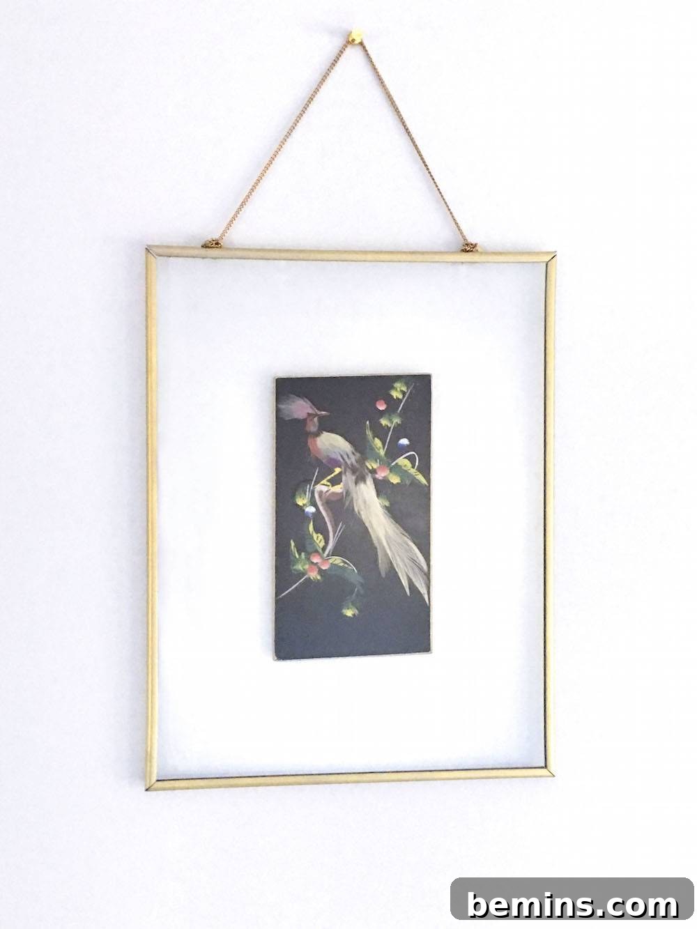Finished Frame Ready to Hang