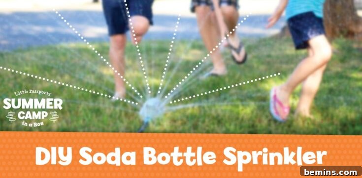Soda Bottle Sprinkler