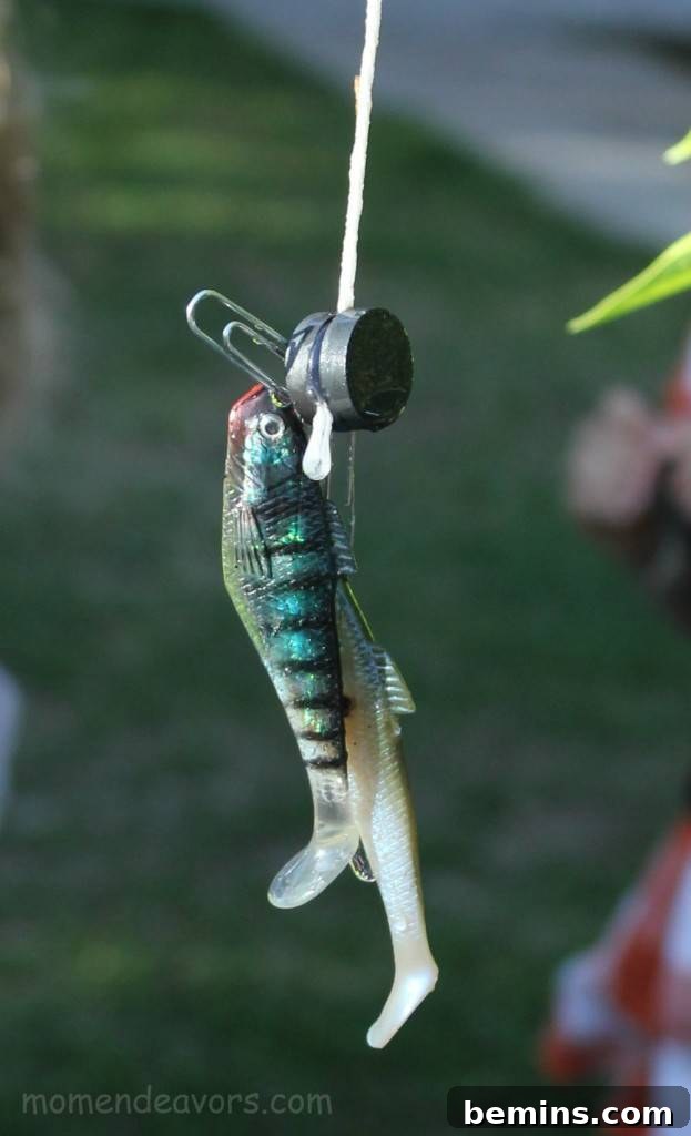 Backyard Fishing Activity