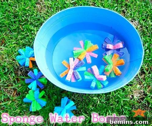 Sponge Water Bombs