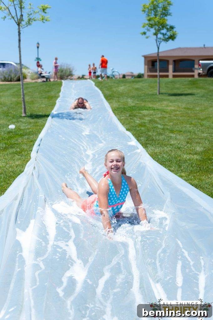 HUGE Slip 'n Slide