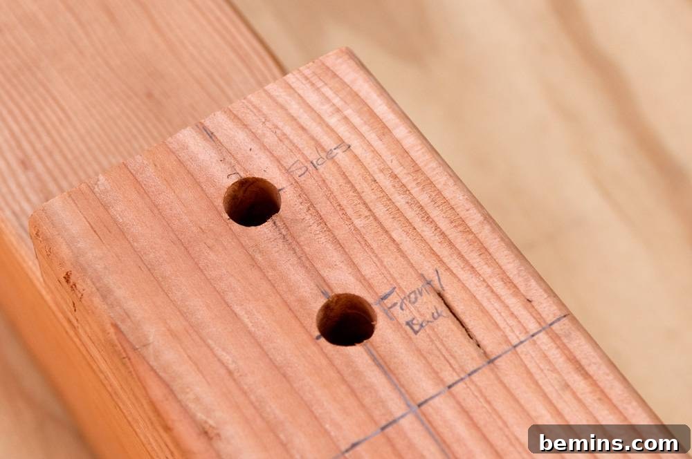 A layout jig for perfectly aligned holes
