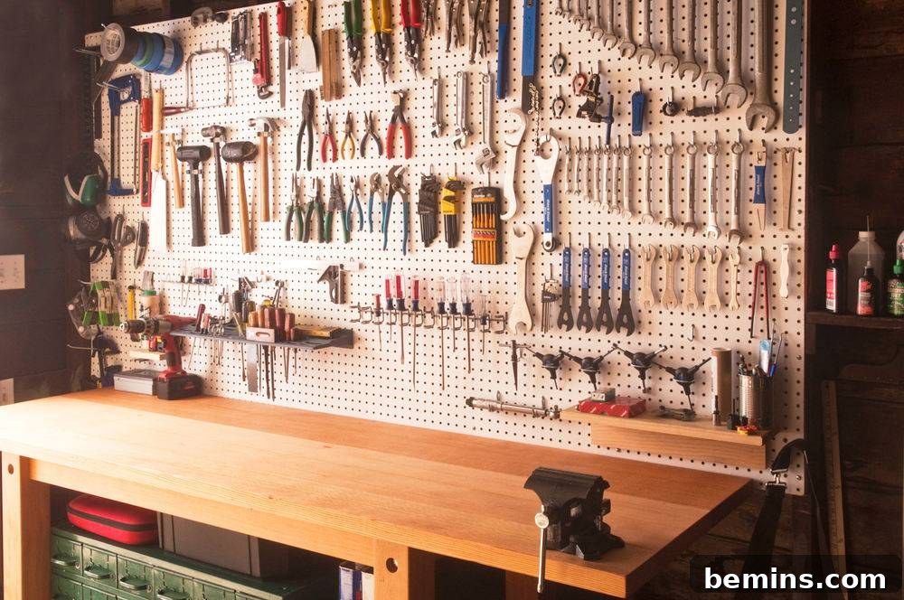 The ultimate garage workbench