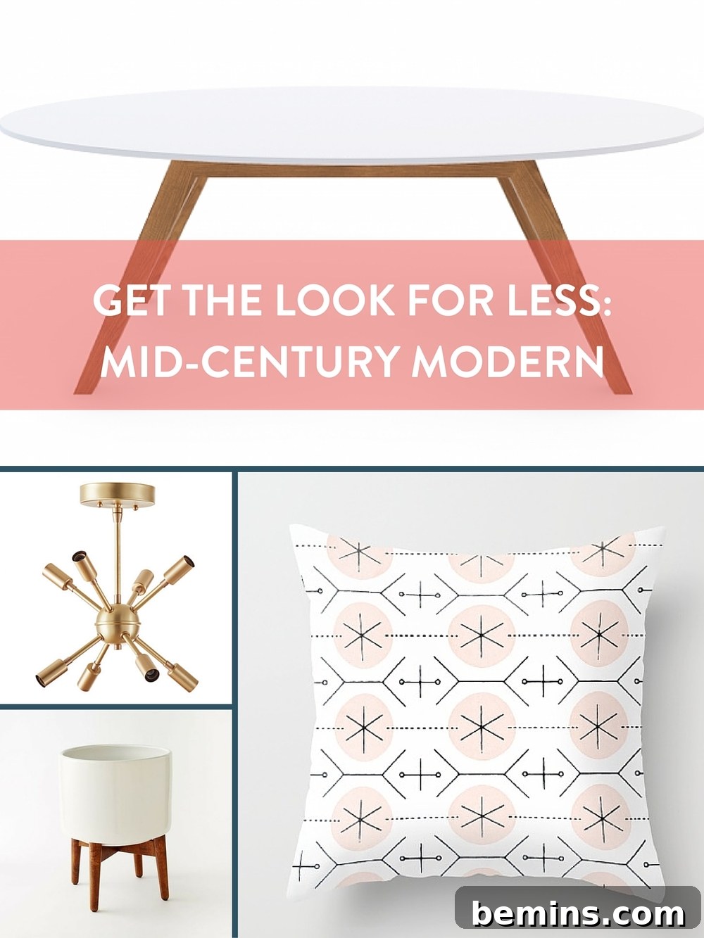 Mid-Century Modern Inspired Living Room