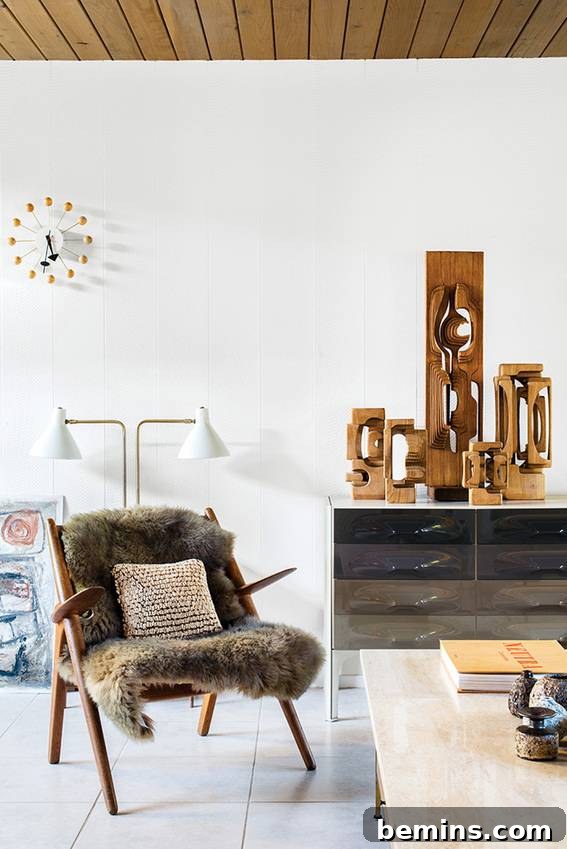 Mid-Century Modern Accessories Display