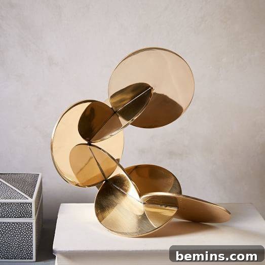 Geometric Disc Sculpture from West Elm