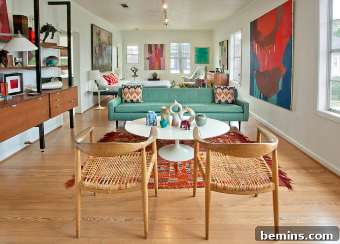 Mid-Century Modern Table Setting