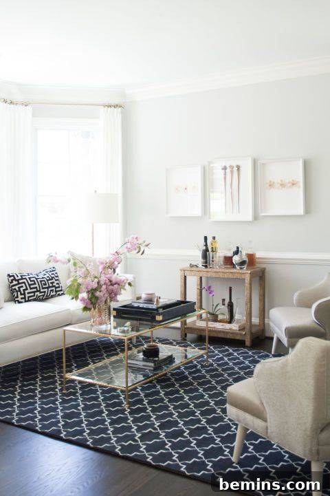 Transitional Design Example: Neutral Background with Repeated Color