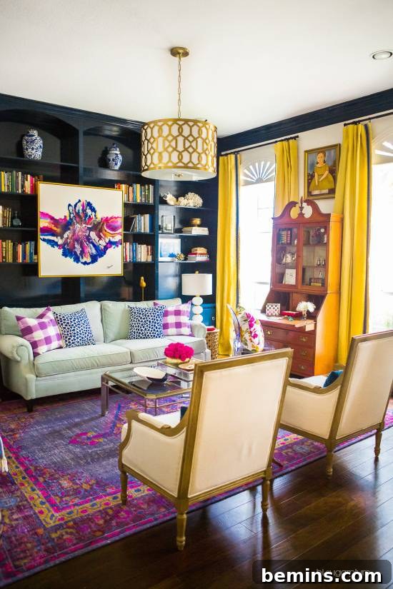 Traditional Design Example: Mixing Colors and Patterns